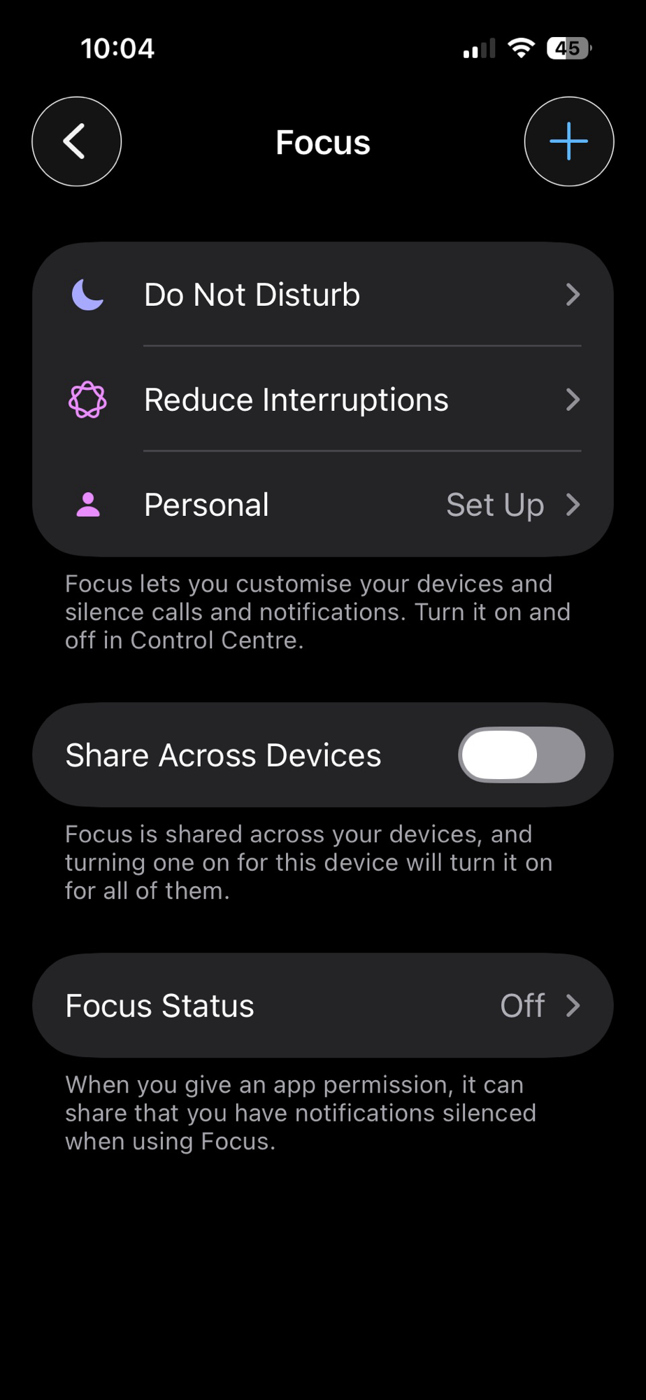 Allowing Kapshul through an iPhone Focus mode: iOS Settings → Focus, choosing a Focus, then Allow Notifications From with Kapshul added and Time-Sensitive Notifications on — step 2